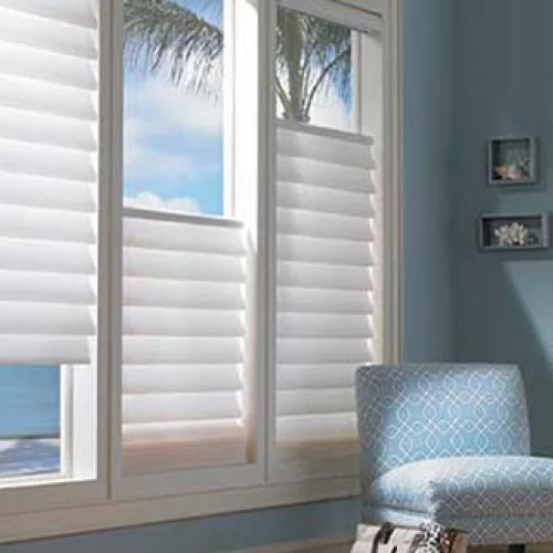 Hunter Douglas products offered by Decorating Ideas