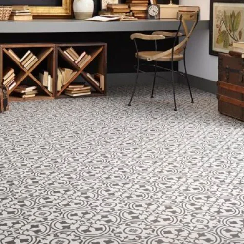 Retro vinyl flooring trend info provided by Decorating Ideas in Powell, WY.